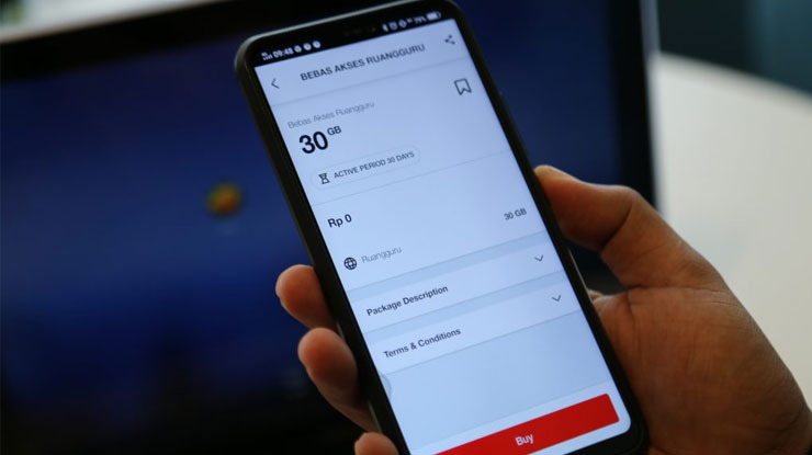 Cara Mengubah Kuota Ruangguru ke Flash