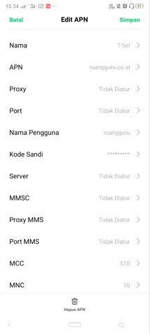 Isi Sesuai Dengan Data