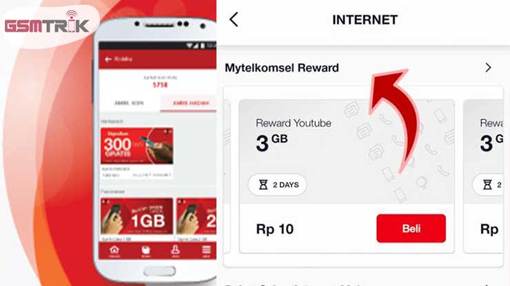 Cara Mendapatkan Paket Reward Telkomsel