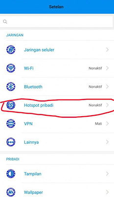 Cara Membatasi Hotspot di Xiaomi