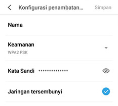 Menyembunyikan Hotspot Xiaomi