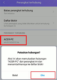 blokir hotspot xiaomi