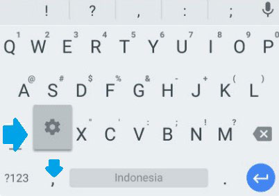 2. Buka Pengaturan Keyboard