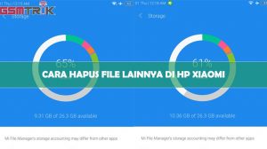 Cara Hapus File Lainnya di HP Xiaomi 1 Menit Bersih