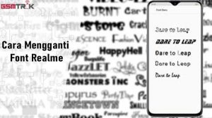 Cara Mengganti Font Realme Terbaru