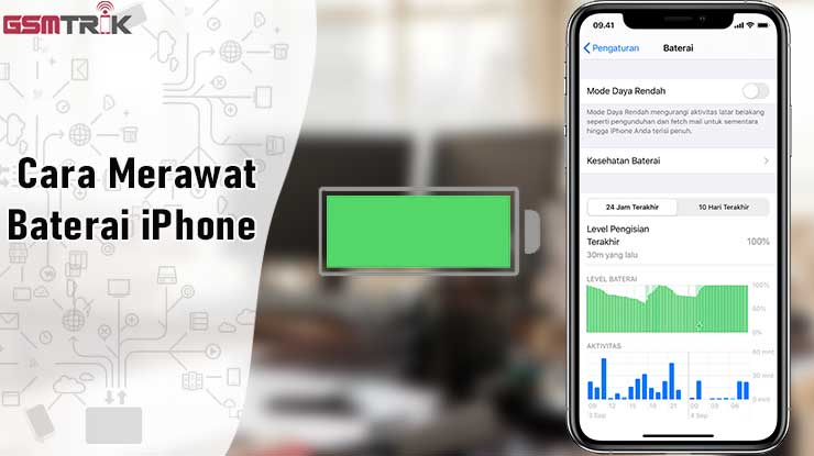 Cara Merawat Baterai iPhone