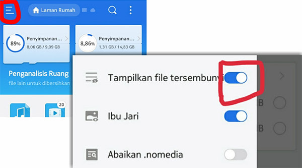 Cara Pasang Tema itz Vivo