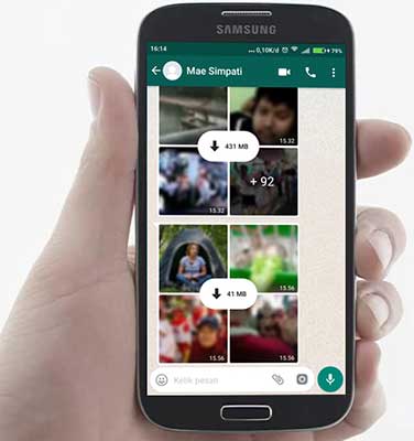 Hindari Mengirim Banyak Foto WhatsApp Sekaligus