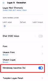 Mengganti Font Realme Lewat zFont