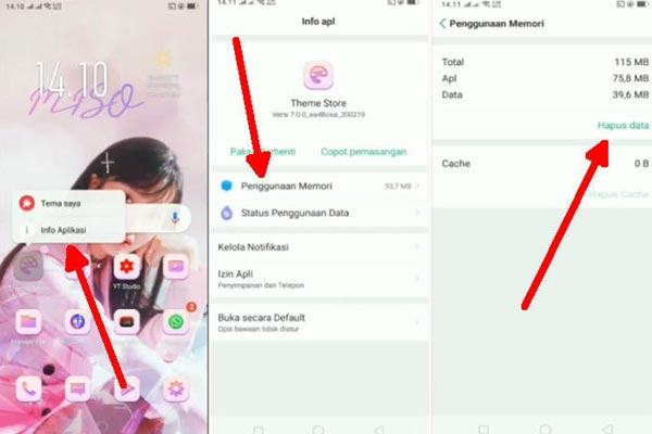 Mengganti Tema Oppo Berbayar Jadi Gratis