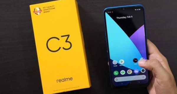 Realme C3 Layar Mati