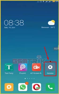 1 Buka Aplikasi Pengaturan atau Settings