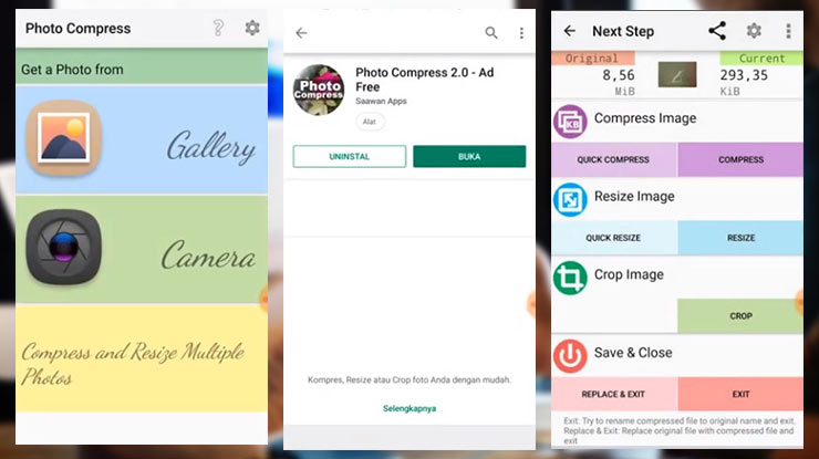 Kompres Foto Menjadi 100KB 200KB Lewat HP Android