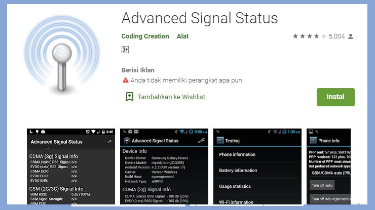 Mengunci Jaringan 4G LTE Rooted Only