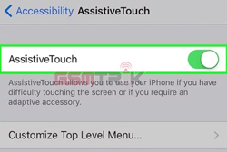 5 Aktifkan Menu AssistiveTouch