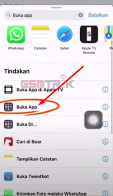 5 PIlih Menu Buka App