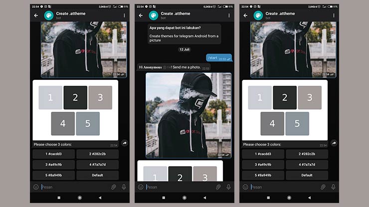 Cara Ganti Tema Telegram Android dan iOS Pakai Bot