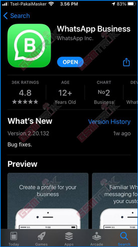 Download dan Instal WA Business