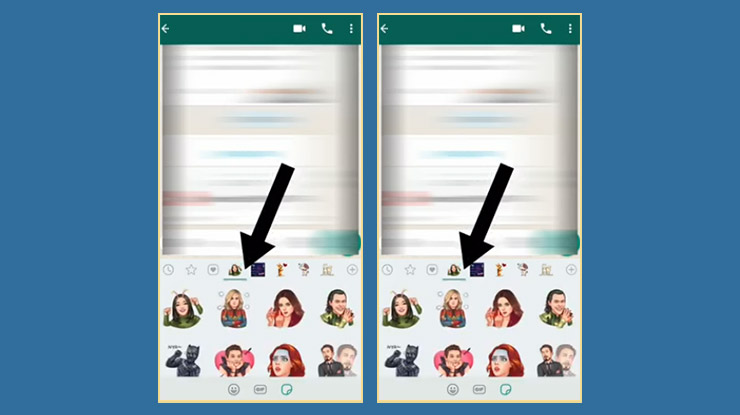 Pengujian Stiker Telegram di WhatsApp