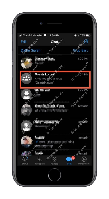 2 Cari dan Pilih Grup WhatsApp