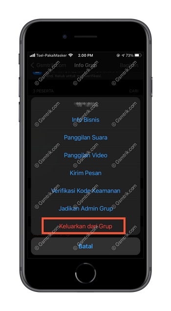 5 Keluarkan Anggota Dari Grup