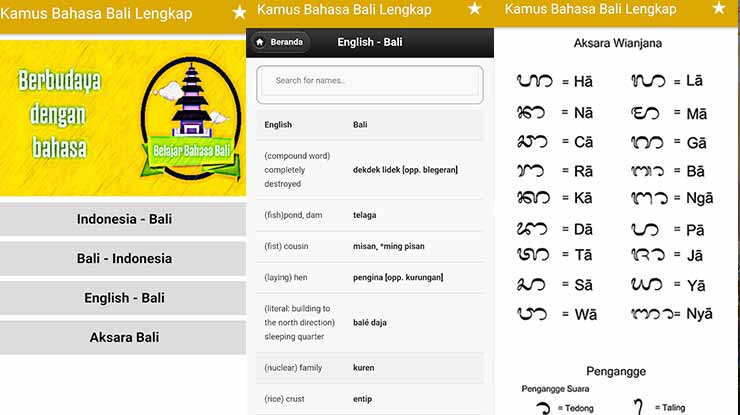 Kamus Bahasa Bali Indonesia Lengkap