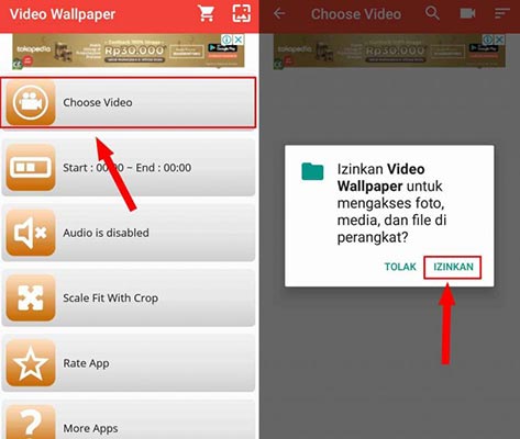 Cara Membuat Video Jadi Wallpaper Live