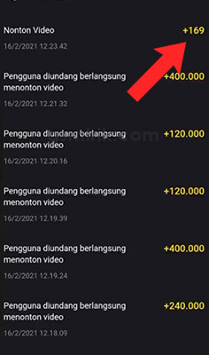 cara mendapatkan koin Snack Video