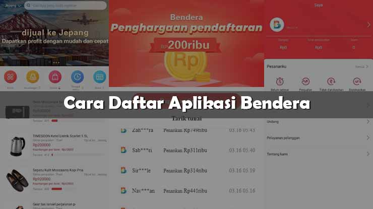 Cara Daftar Aplikasi Bendera