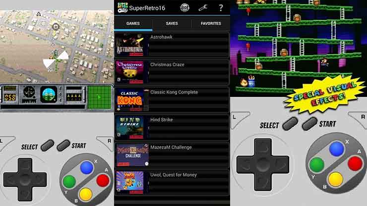 SuperRetro16 SNES Emulator