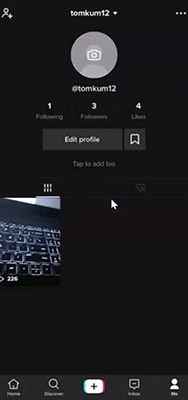 TikTok Dark Mode