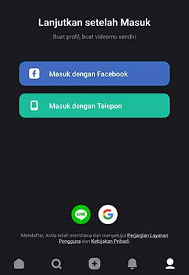 login ulang Snack Video