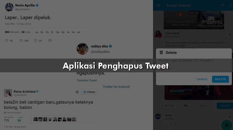 Aplikasi Penghapus Tweet