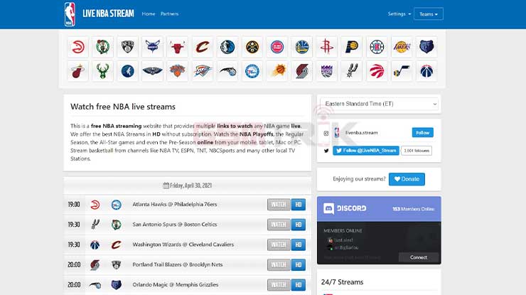 Live NBA Stream