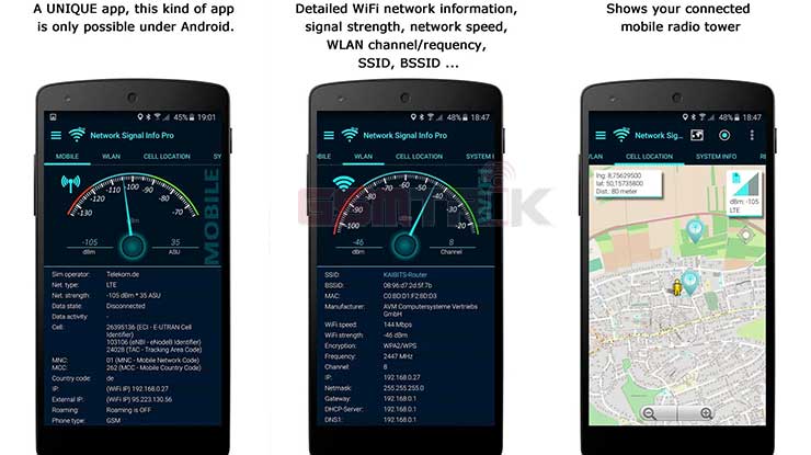 Network Signal Info