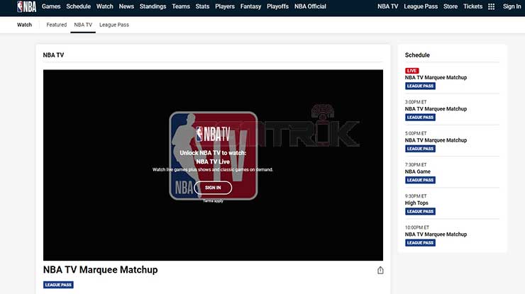 Watch NBA