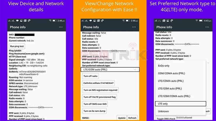 4G Only Network Mode Pengubah Sinyal 3G Menjadi 4G