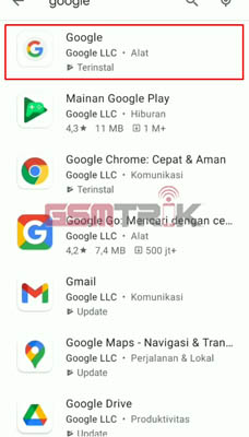 mengatasi google terhenti pada hp samsung