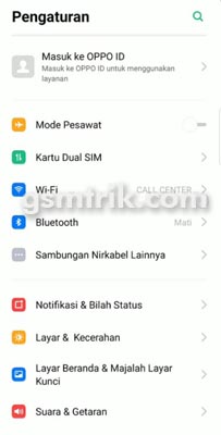 cara mematikan hp oppo tanpa tombol power