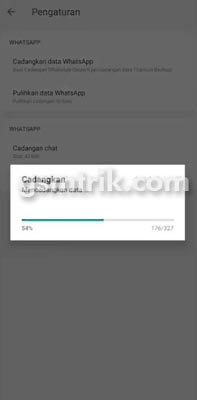 cara mencadangkan whatsapp mod ke google drive