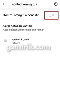 cara mengunci play store supaya tidak bisa download