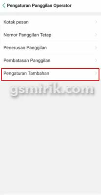 Cara Private Nomor Telkomsel di HP Oppo