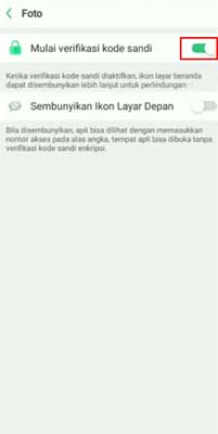 cara mengunci aplikasi di hp oppo