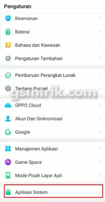 cara private number telkomsel di hp oppo a71