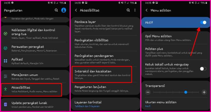 Menggunakan Asisten Samsung