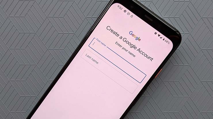 Reset Google Accounts