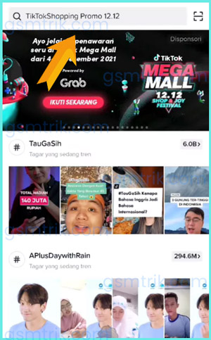 Buka Aplikasi TikTok