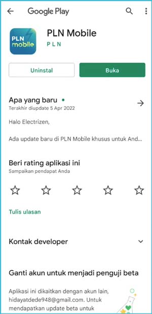 1 Download PLN Mobile