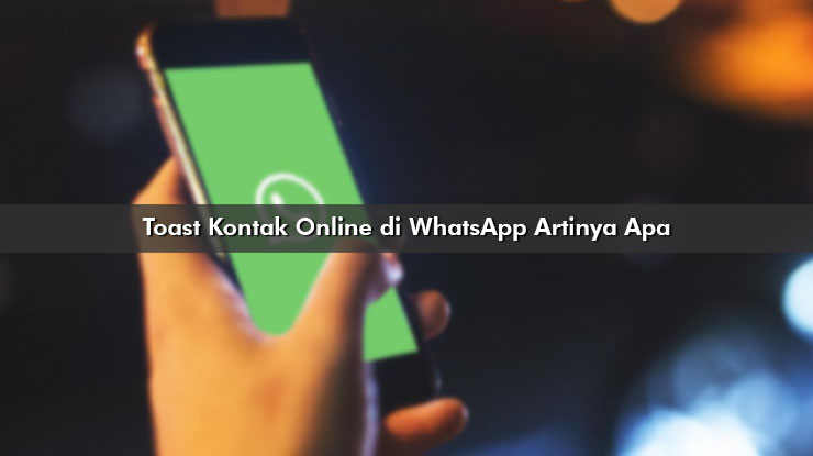 Toast Kontak Online di WhatsApp Artinya Apa