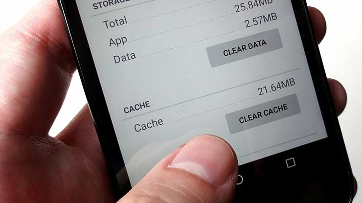 Clear Cache Hapus Data Instagram